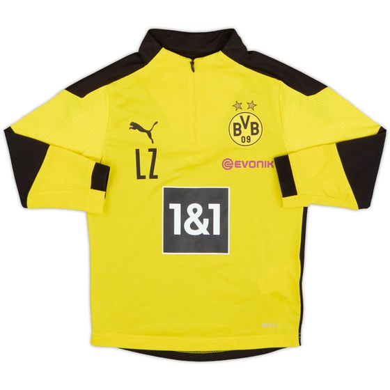 2020-21 Borussia Dortmund Puma 1/4 Zip Training Top LZ - 8/10 - (5-6 Years)