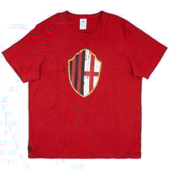 2013-14 AC Milan adidas Graphic Tee - 4/10 - (XL)