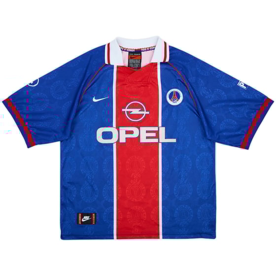 1996-97 Paris Saint-Germain Home Shirt - 8/10 - (XL)