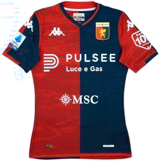 2023-24 Genoa Authentic Home Shirt - 9/10 - (S)