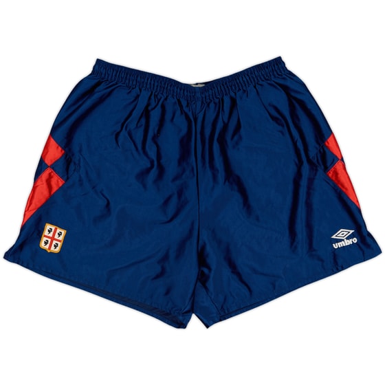 1990-93 Cagliari Home Shorts - 9/10 - (L)