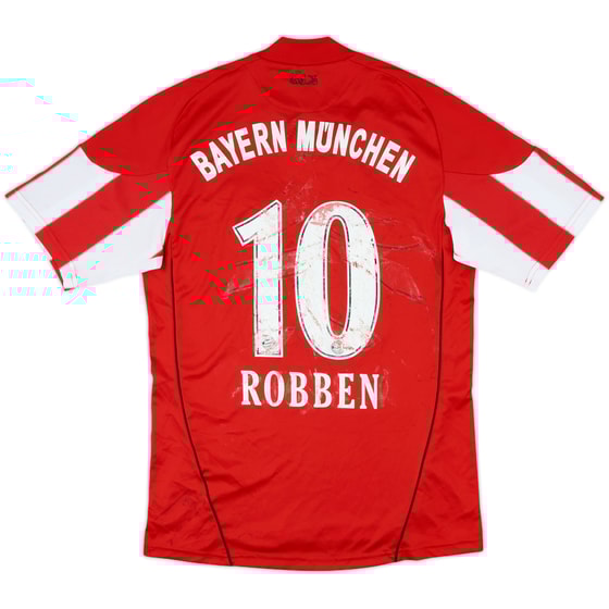 2010-11 Bayern Munich Home Shirt Robben #10 - 4/10 - (S)