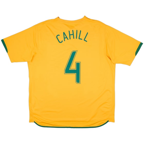 2006-08 Australia Home Shirt Cahill #4 - 6/10 - (XL)