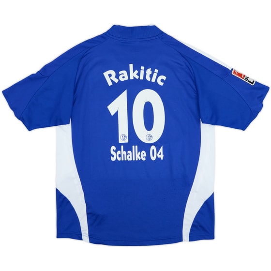 2008-10 Schalke Home Shirt Rakitic #10 - 4/10 - (L.Boys)