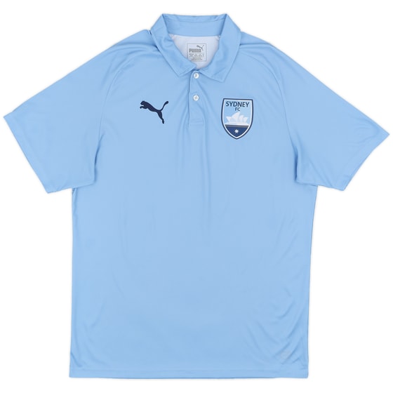 2018-19 Sydney FC Puma Polo Shirt - 9/10 - (M)