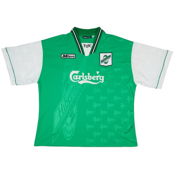 1996-98 Hibernian Home Shirt - 8/10 - (XL)