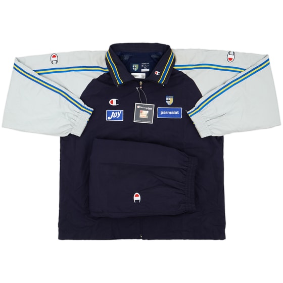 2001-02 Parma Player Issue Champion Tracksuit (XL)