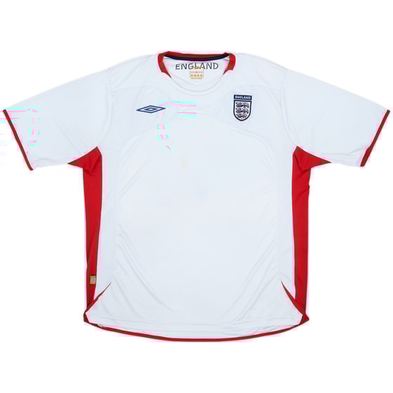 2006-07 England Umbro Training Shirt - 5/10 - (XXL)