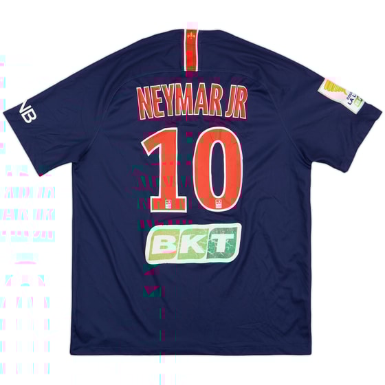 2018-19 Paris Saint-Germain Home Shirt Neymar Jr #10 - 6/10 - (M)