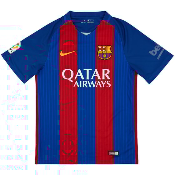 2016-17 Barcelona Home Shirt - 5/10 - (S)