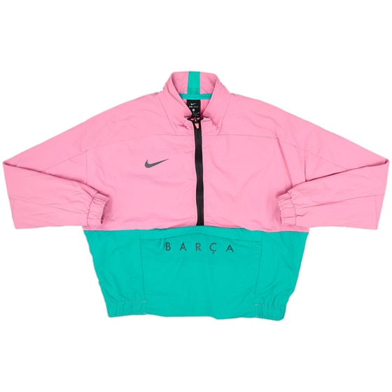 2020-21 Barcelona Nike 1/2 Zip Track Jacket - 7/10 - (Women's M)