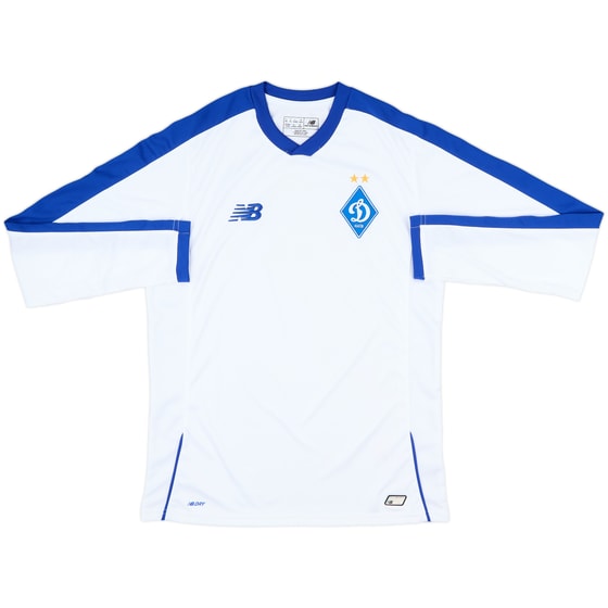 2018-19 Dynamo Kyiv Home L/S Shirt - 10/10 - (S)