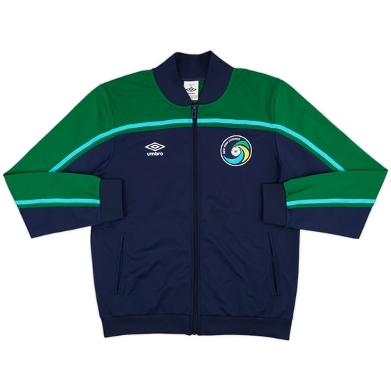 2011-12 New York Cosmos Umbro Track Jacket - 8/10 - (L)