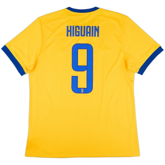 2017-18 Juventus Away Shirt Higuain #9 - 8/10 - (L)