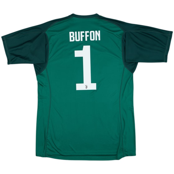 2018-19 Juventus GK S/S Shirt Buffon #1 - 8/10 - (XL)