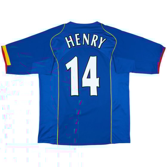 2004-06 Arsenal Away Shirt Henry #14 - 8/10 - (L)