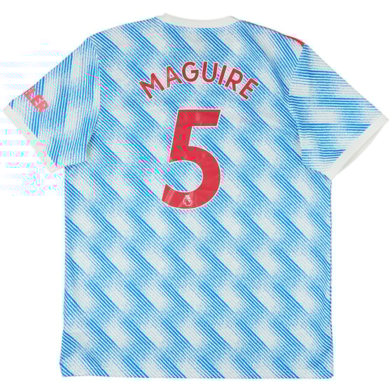 2021-22 Manchester United Away Shirt Maguire #5 - 8/10 - (XL)