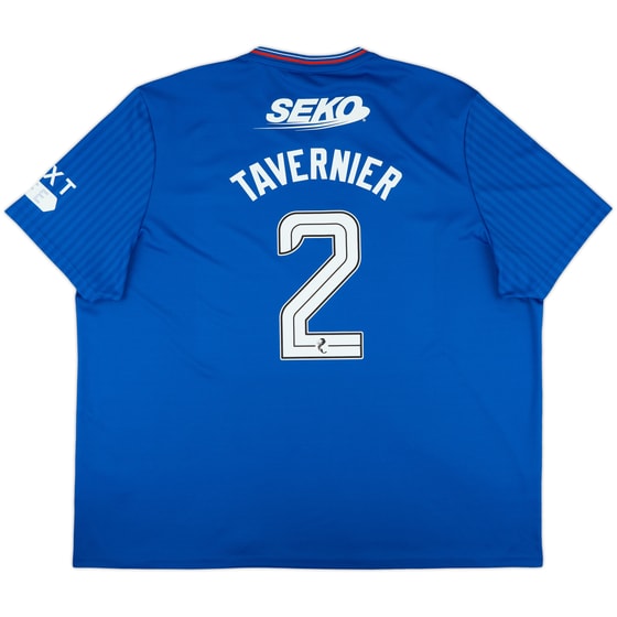 2023-24 Rangers Home Shirt Tavernier #2 - 9/10 - (4XL)
