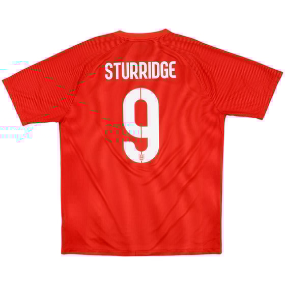 2014-15 England Away Shirt Sturridge #9 - 10/10 - (L)