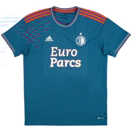 2022-23 Feyenoord Away Shirt - 10/10 - (L)
