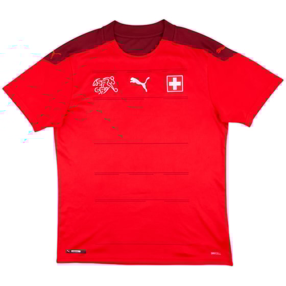 2020-21 Switzerland Home Shirt - 9/10 - (M)