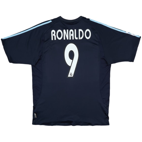 2003-04 Real Madrid Away Shirt Ronaldo #9 - 8/10 - (L)