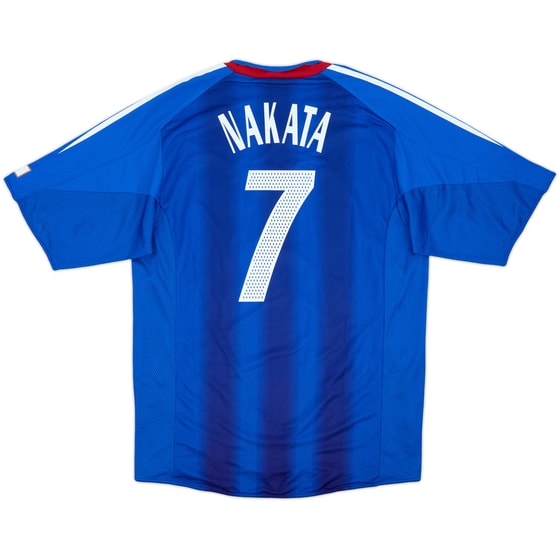 2004-06 Japan Player Issue Home Shirt Nakata #7 - 6/10 - (L)