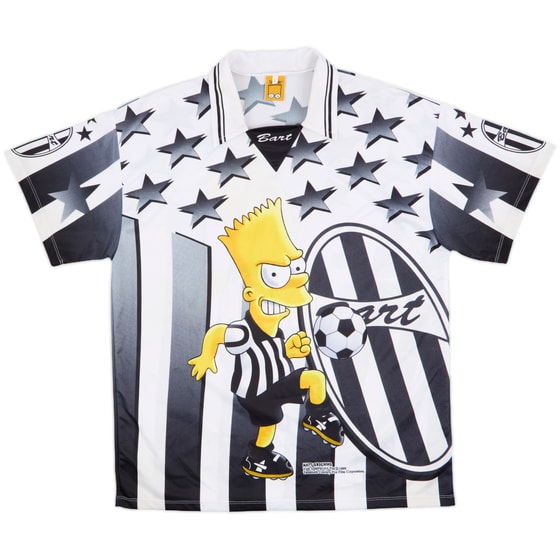 1990s Simpsons Bart Retro (Juventus) Training Shirt - 9/10 - (L)