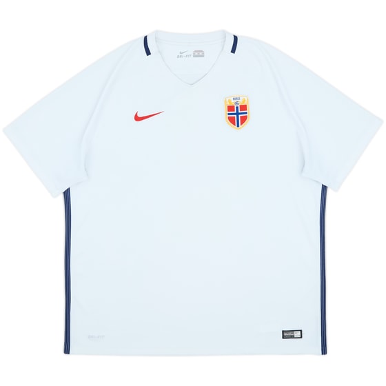 2016-18 Norway Away Shirt - 8/10 - (XXL)