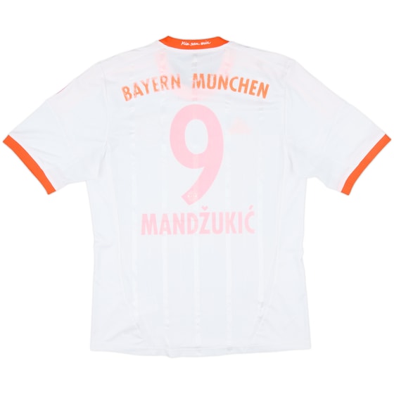 2012-13 Bayern Munich Away Shirt Mandzukic #9 - 3/10 - (M)