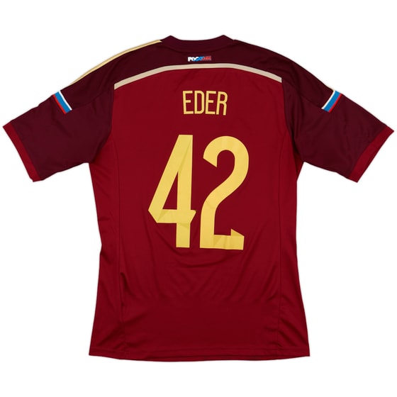 2014-15 Russia Home Shirt Eder #42 - 5/10 - (S)
