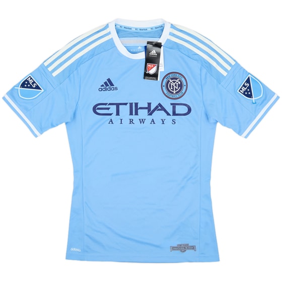 2015-16 New York City Authentic Home Shirt (S)