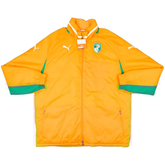 2012-13 Ivory Coast Puma Padded Bench Coat (XL)