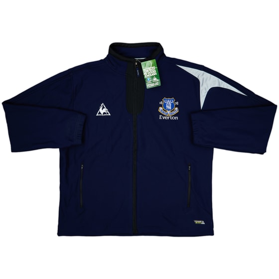 2011-12 Everton Le Coq Sportif Zipped Sweat Top (XL)