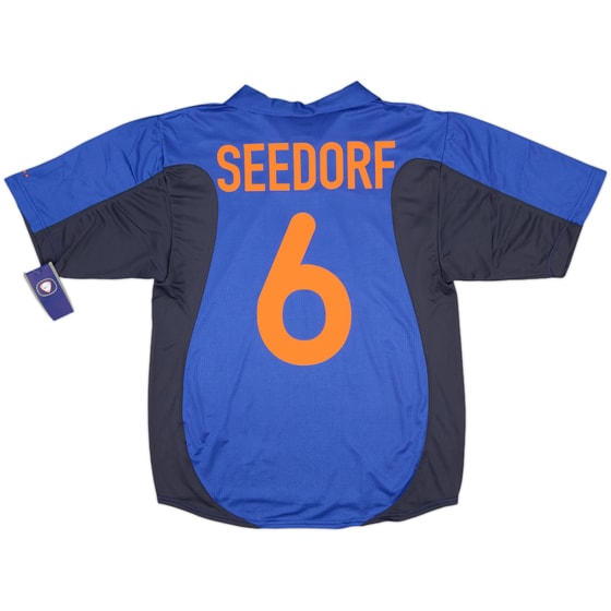 2000-02 Netherlands Away Shirt Seedorf #6 (S)