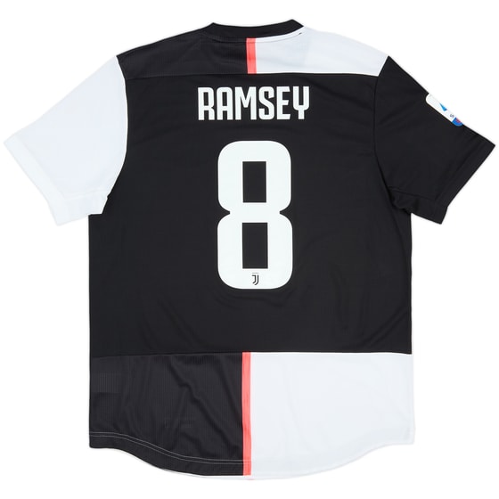 2019-20 Juventus Player Issue Home Shirt Ramsey #8 (L)