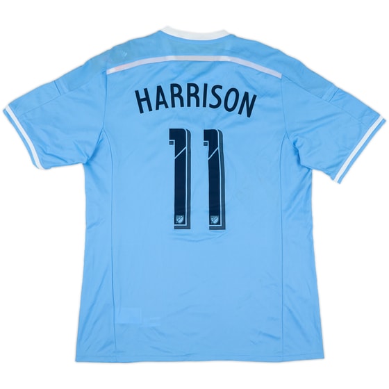 2015-16 New York City Authentic Home Shirt Harrison #11 (XL)