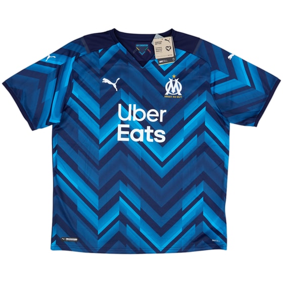 2021-22 Olympique Marseille Authentic Away Shirt (XL)