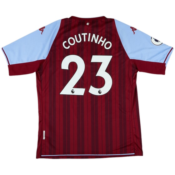2021-22 Aston Villa Home Shirt Coutinho #23 (XXL)