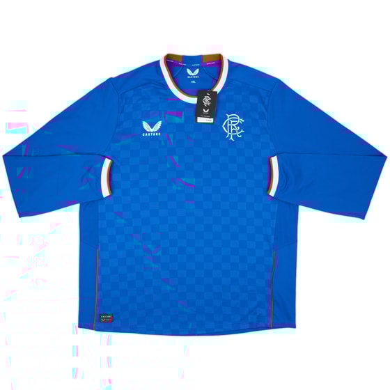 2022-23 Rangers Authentic Home L/S Shirt (XXL)