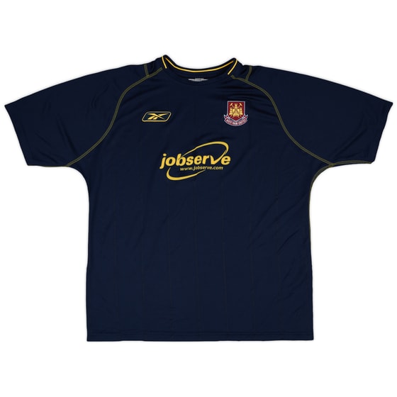 2003-04 West Ham Match Issue Away Shirt #19