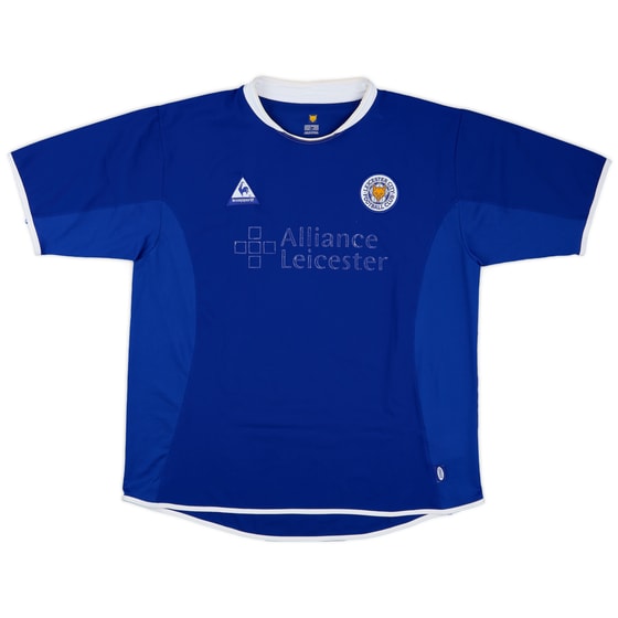 2003-04 Leicester Home Shirt - 4/10 - (XL)