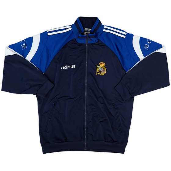 1997-98 Deportivo de La Coruna adidas Track Jacket - 8/10 - (M)