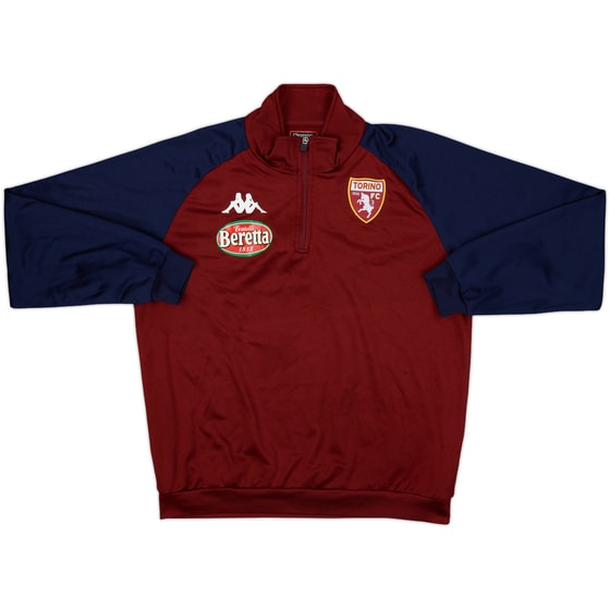 2014-15 Torino Kappa 1/4 Zip Training Top - 8/10 - (L)
