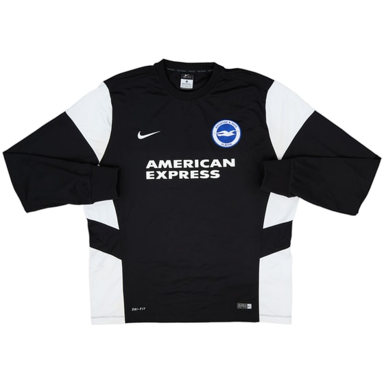2015-16 Brighton Nike Sweat Top - 7/10 - (XL)