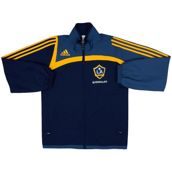 2008-09 LA Galaxy adidas Track Jacket - 10/10 - (S)