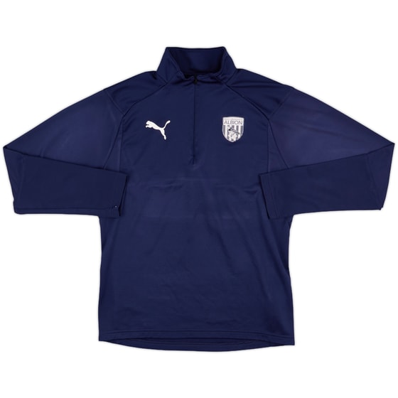 2018-19 West Brom Puma 1/4 Zip Drill Top - 5/10 - (S)