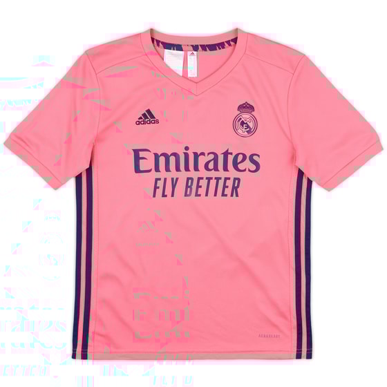2020-21 Real Madrid Away Shirt - 10/10 - (M.Boys)