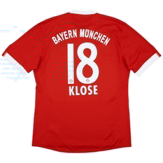 2009-10 Bayern Munich Home Shirt Klose #18