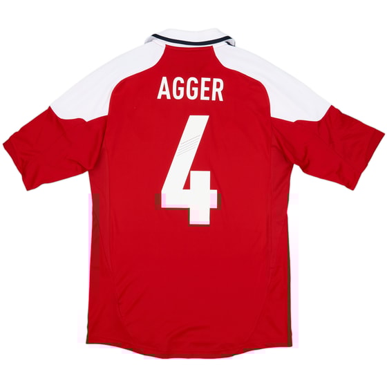 2012-13 Denmark Home Shirt Agger #4 (S)